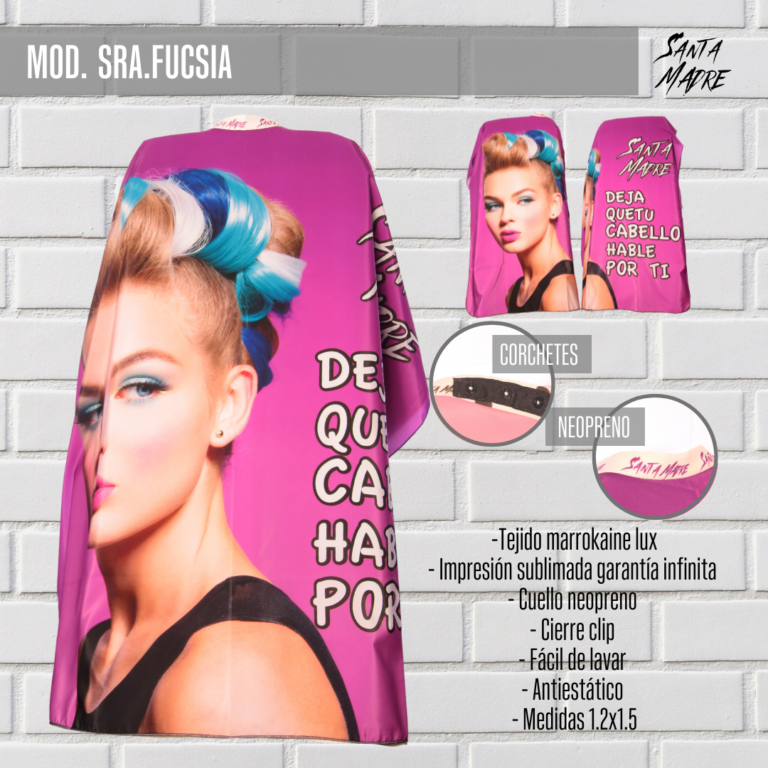 CAPA DE CORTE SANTA MADRE MOD. SRA. FUCSIA