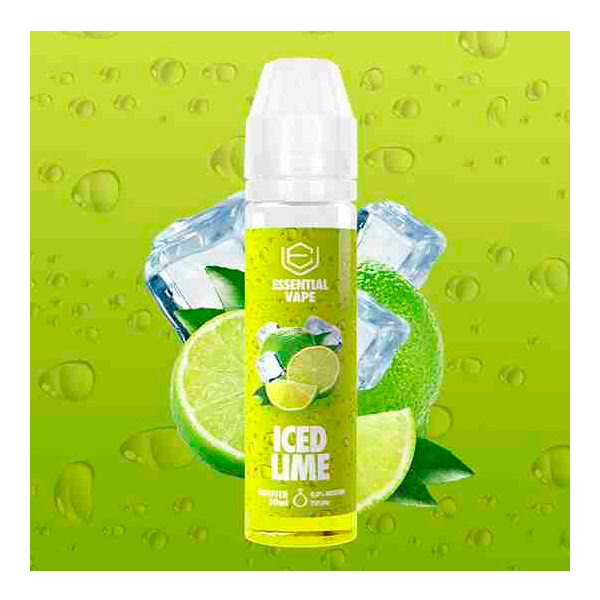 ICED LIME 50ML - ESSENTIAL VAPE - BOMBO