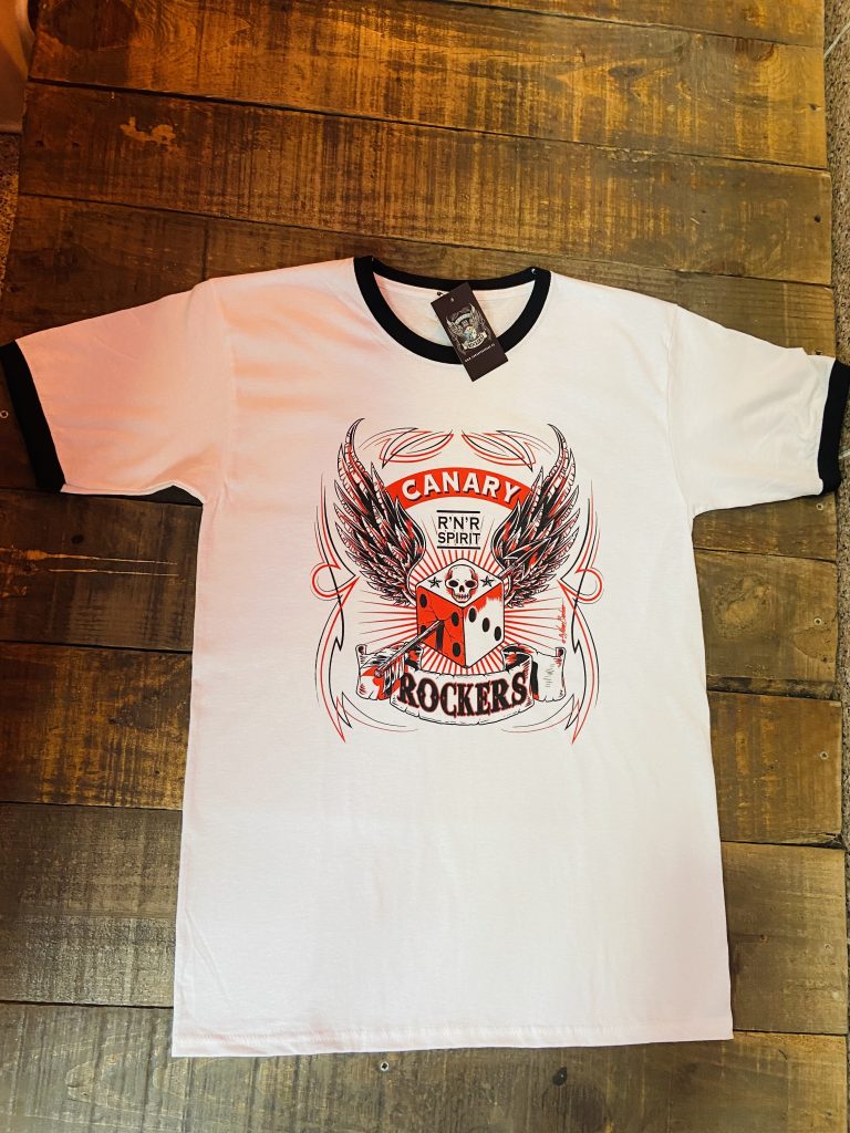 CAMISETA CANARY ROCKERS