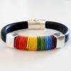 Pulsera Roque Nublo Rainbow - Negro