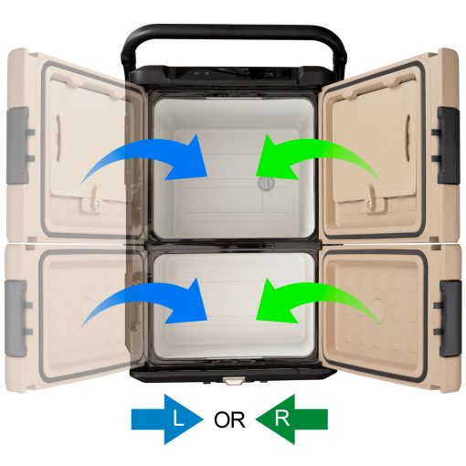 NEVERA PORTÁTIL ( OPCIONAL BATERÍA 15,6 AH) ALPICOOL TAW45 12/24V COMPRESOR LG