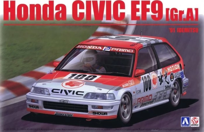 Maqueta 1/24 Honda Civic EF9