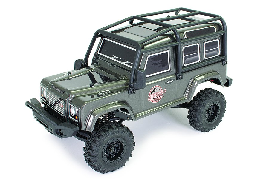 Mini Crawler Outback 3.0 Ranger 1/24 Ftx Rtr verde