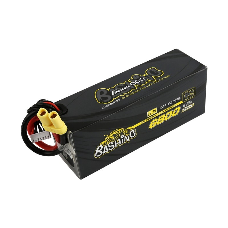 GENS ACE Batería LIPO 6800MAH 22.2V 120C 6S1P BASHING