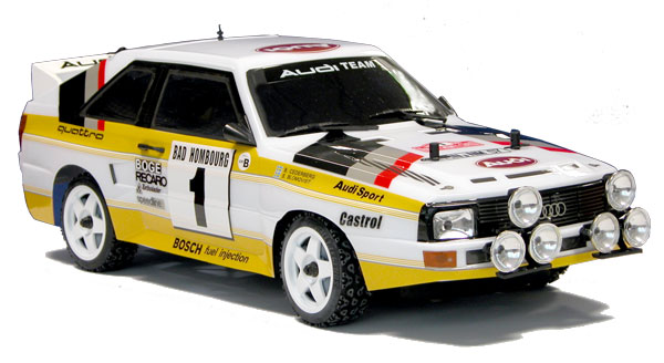 The Rally Legends AUDI QUATTRO 1985 1/10 4WD RTR