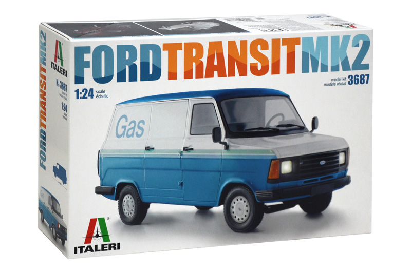 Italeri Maqueta Ford Transit MK2 1/24